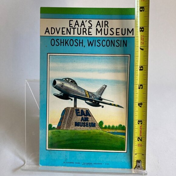 Vintage EAA's Air Adventure Museum Oshkosh, WI Notepad UNSUSED! Vagabond - Picture 2 of 9